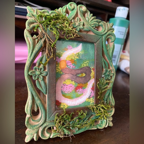 Mini Portrait #2 | “The Life Thou Canst Not Give” | Original Wall Art Home Decor - Picture 2 of 2